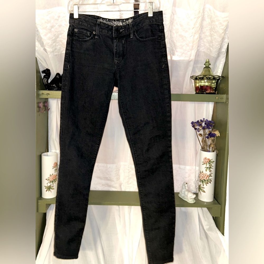 Express Jeans- Dark grey/black, brand new, size 4